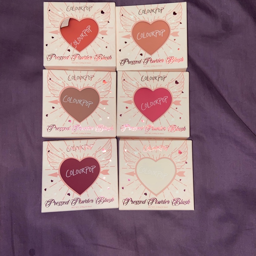Colourpop 2022 heart blush